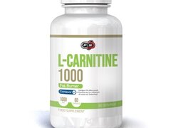 Pure Nutrition USA L-Carnitina 1000 mg 60 capsule (Arde grasimea, inhiba pofta de mancare)